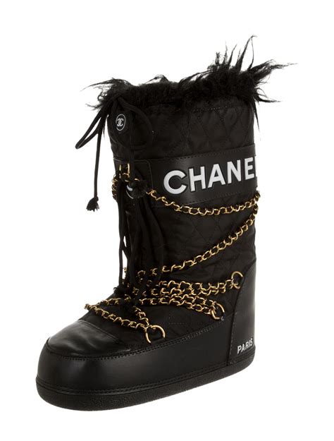 chanel moon boots buy|chanel high boots sale.